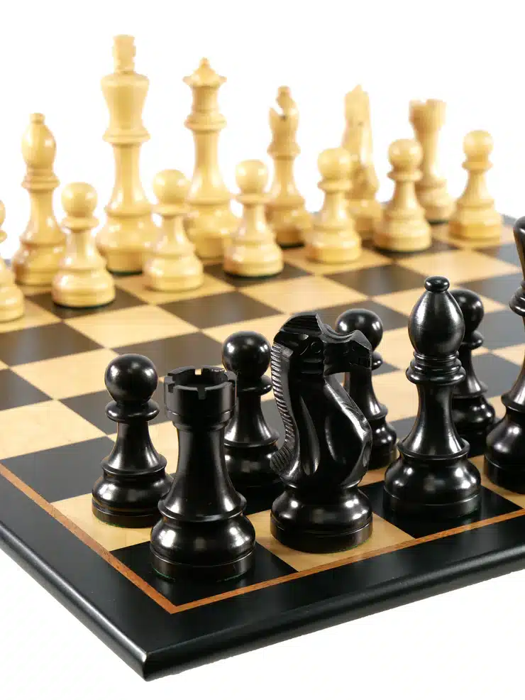 Black Exclusive Chess Set