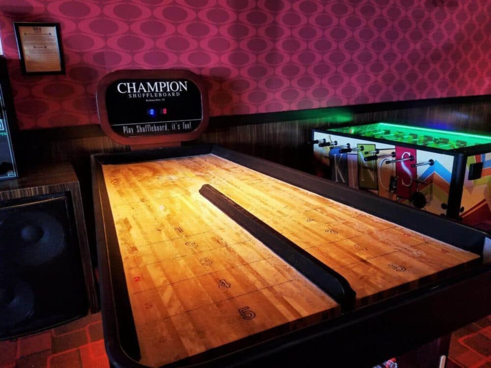 Bank Shot Shuffleboard