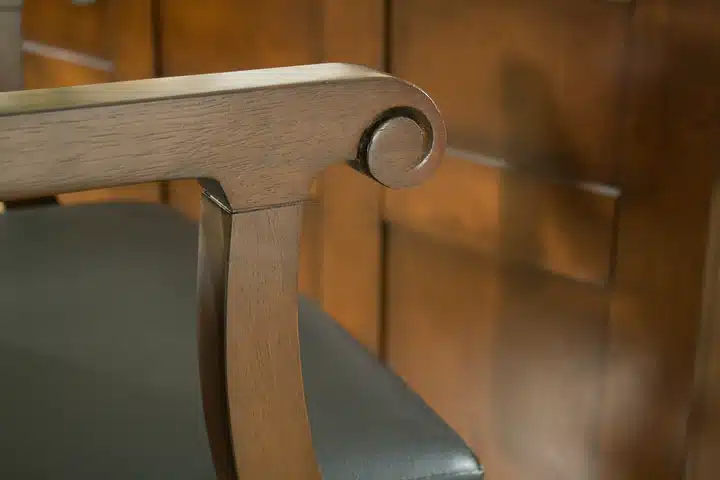 Classic Backed Stool