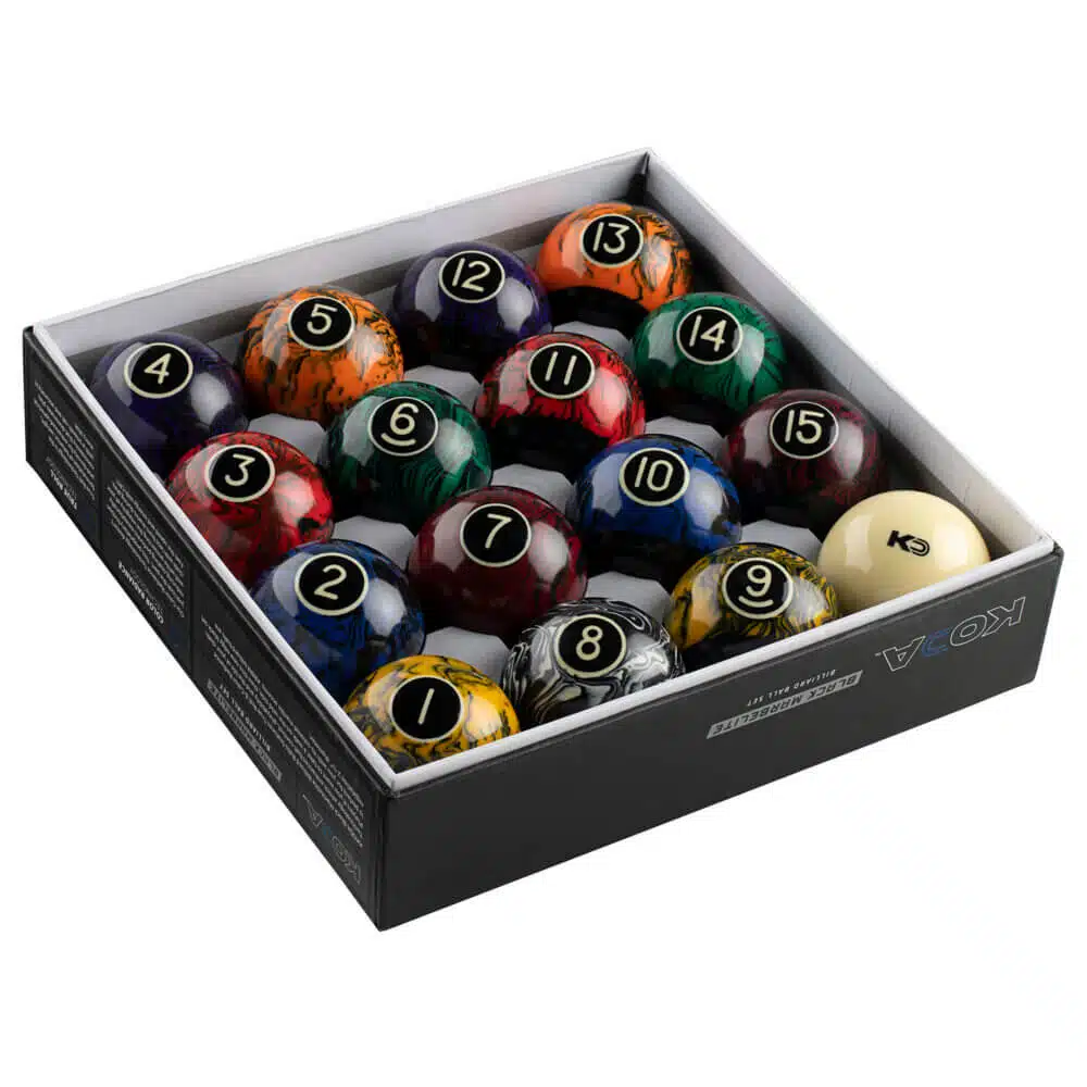 Black Marbelite Ball Set