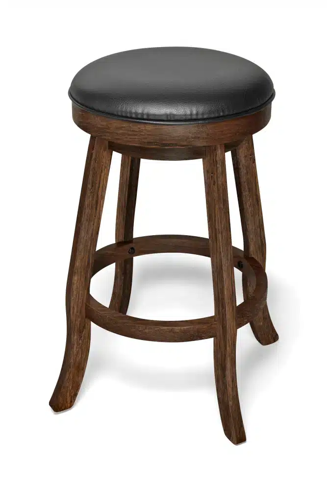 Traditional Backless Barstool