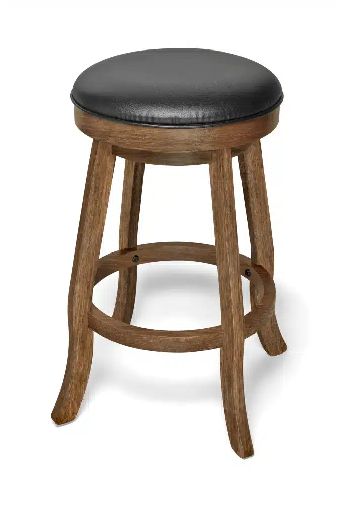 Traditional Backless Barstool