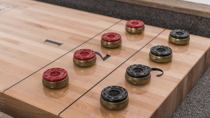 Isaac Shuffleboard Table