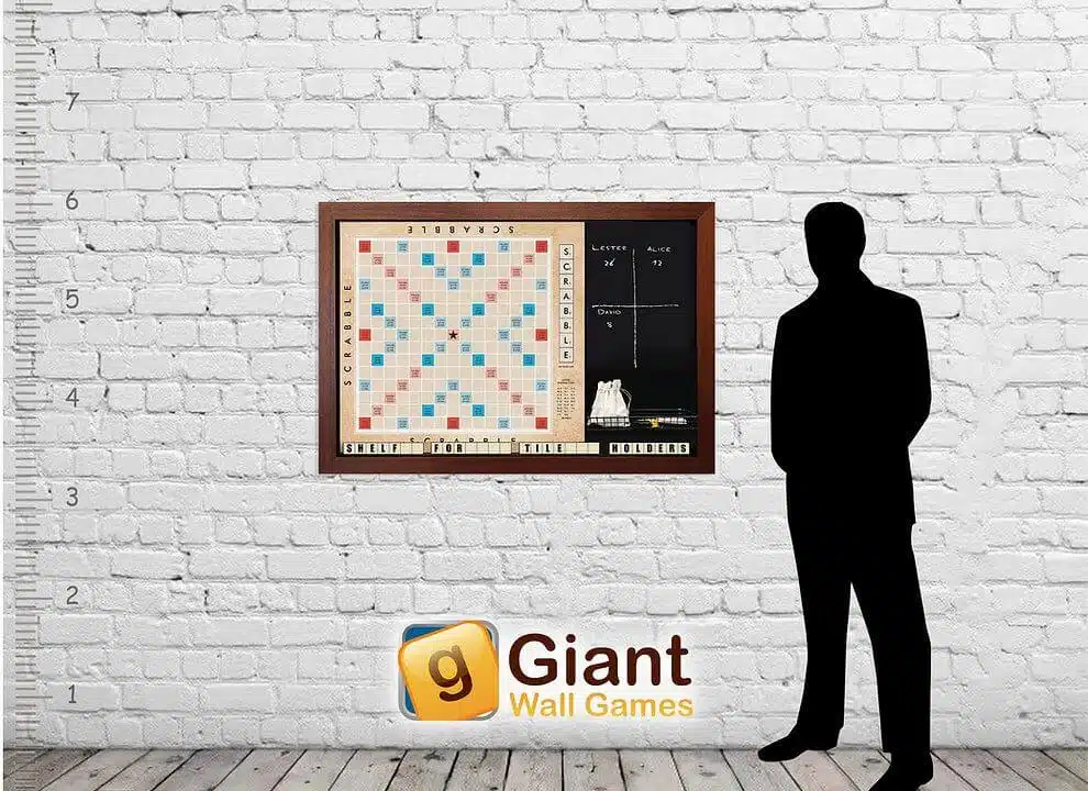 Large 46" x 33" Wall Scrabble