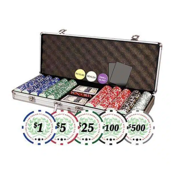 5 pc 5 colors 11.5 gm CASINO DEL SOL LAS VEGAS poker chip samples set #219 
