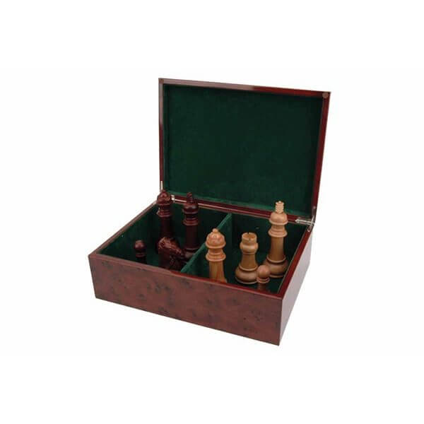 5" Fancy Wooden Chessmen