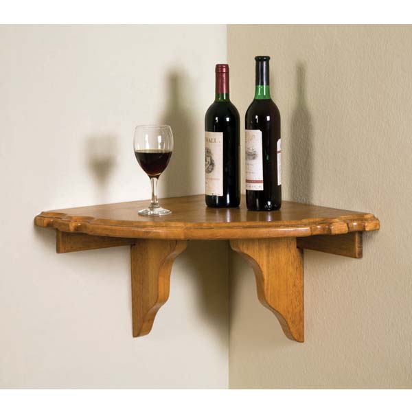 Legacy Billiards Heritage Corner Drink Shelf