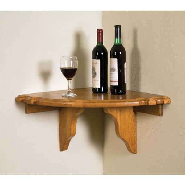 Legacy Billiards Heritage Corner Drink Shelf