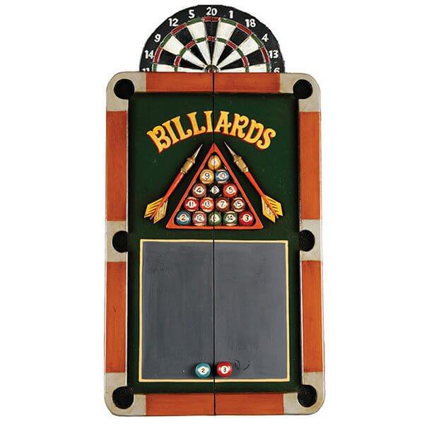 Billiards Wooden Dart Cabinet