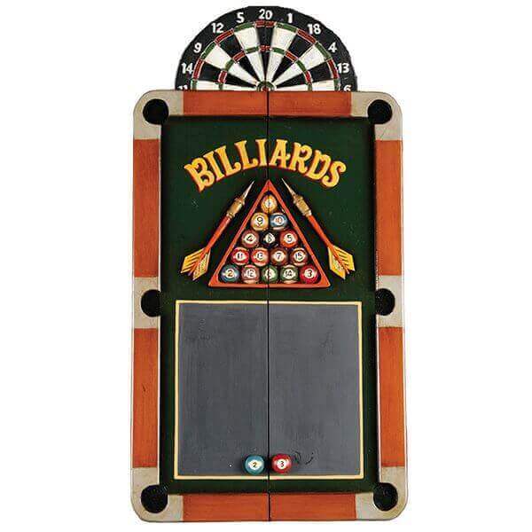Billiards Wooden Dart Cabinet