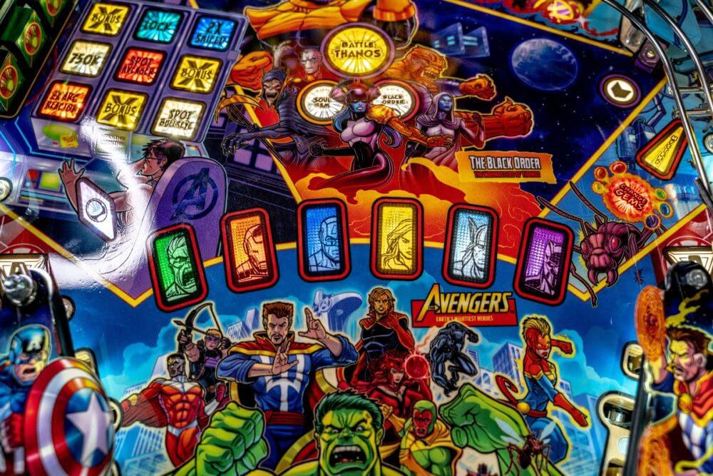 Avengers Infinity Quest Pro Pinball Machine