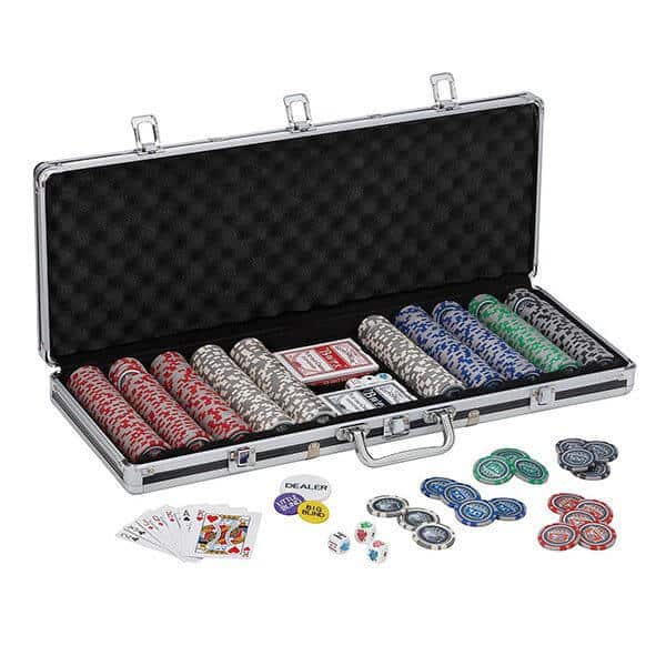 Bling 13.5 Gram Clay 500 Poker Chip Set