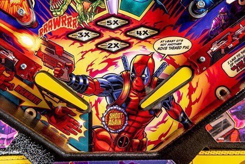 Deadpool Pro Pinball Machine