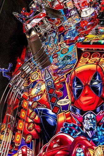 Deadpool Pro Pinball Machine