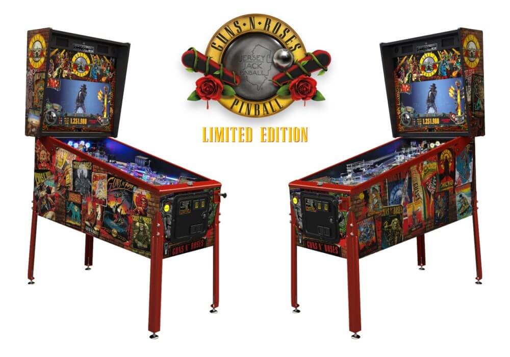 Guns N' Roses Limited Edition Pinball Machine