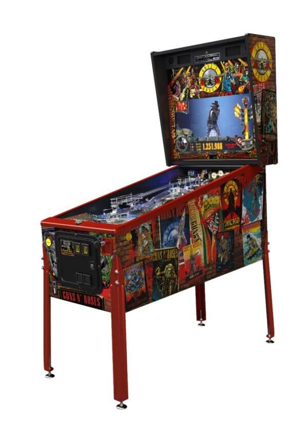 Guns N' Roses Limited Edition Pinball Machine