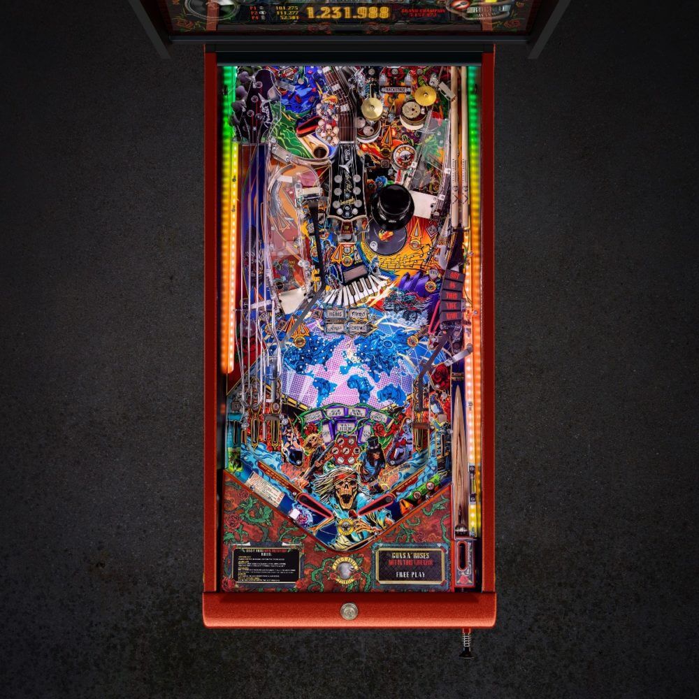 Guns N' Roses Limited Edition Pinball Machine
