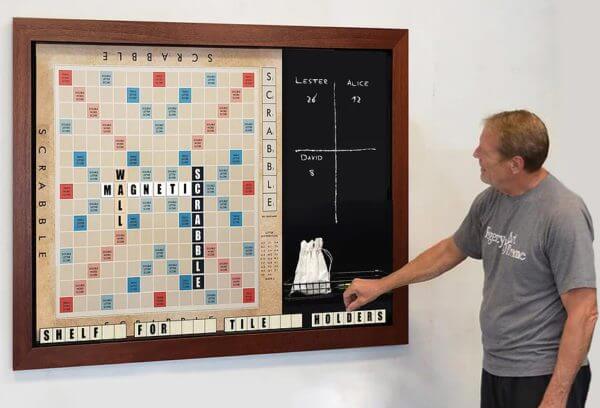 Giant 66" x 44" Wall Scrabble