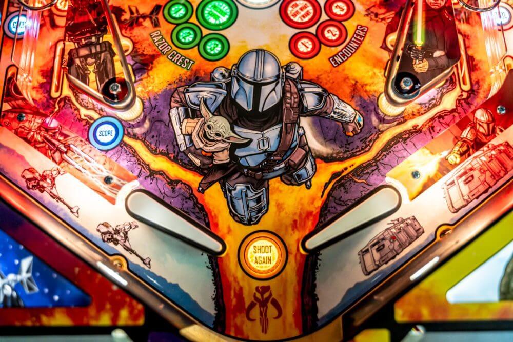 The Mandalorian Premium Pinball Machine