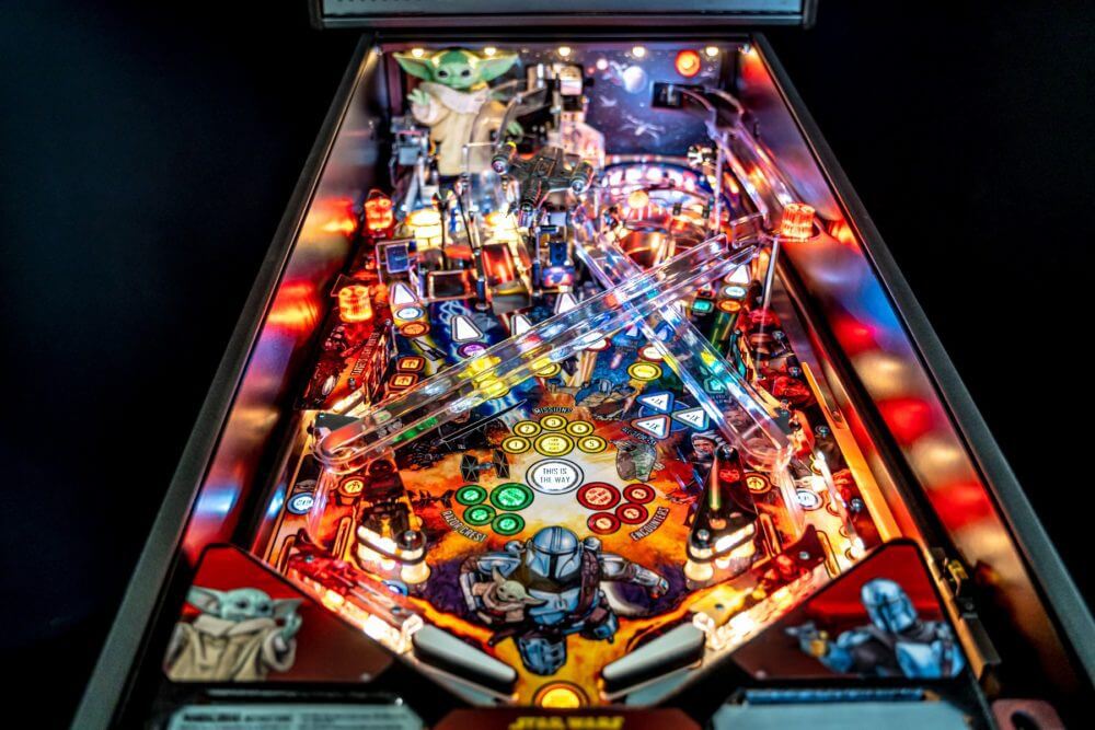 The Mandalorian Pro Pinball Machine