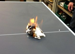 Park Outdoor Gray Ping Pong Table