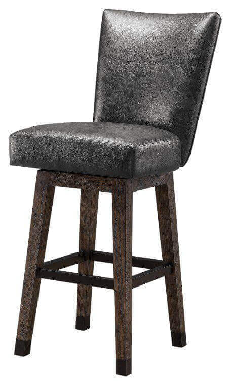 Rustic Backed Barstool