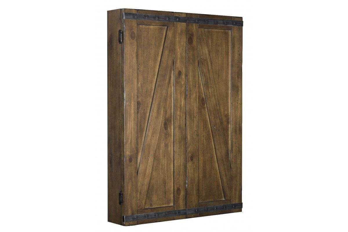 Brunswick Wooden Dartboard Cabinet