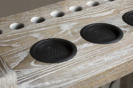 Rustic Floor Cue Rack