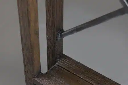 Rustic Wall Cue Rack