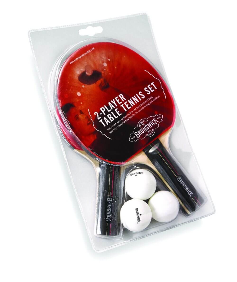 Brunswick 2-Player Table Tennis Set