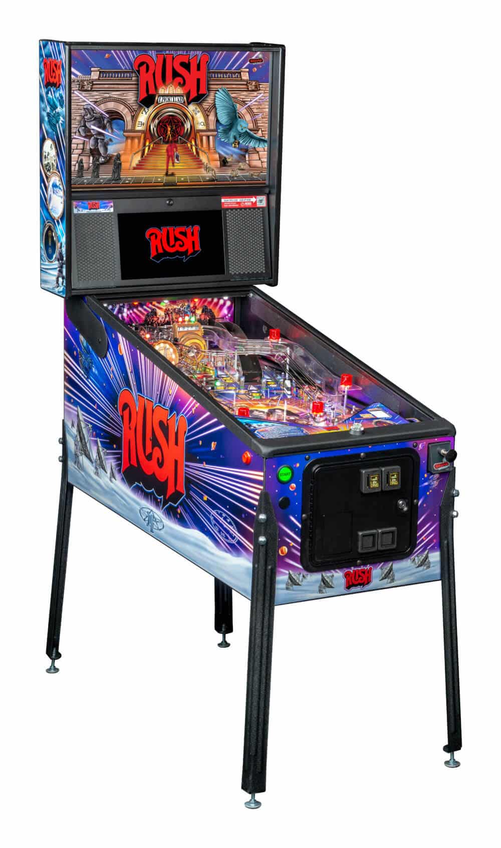 Rush Premium Pinball Machine