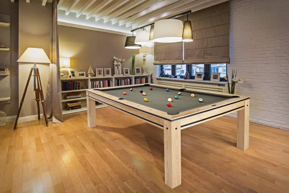 Hickory Pool Table