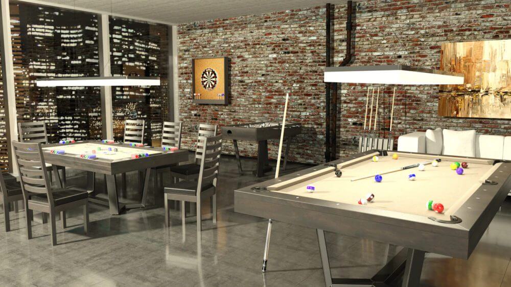 Onyx Pool Table