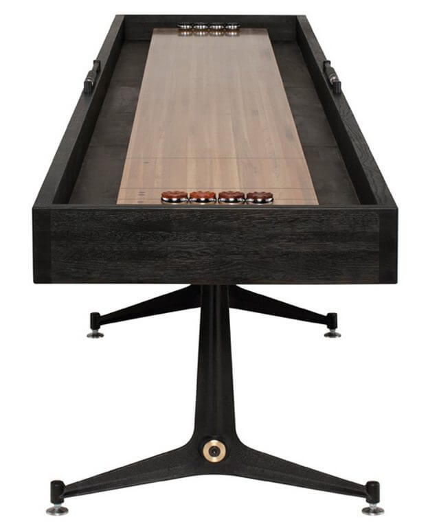 Mid-Cent Shuffleboard Table 13' Ebonized