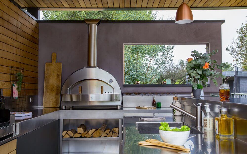 4 Pizze Copper Pizza Oven