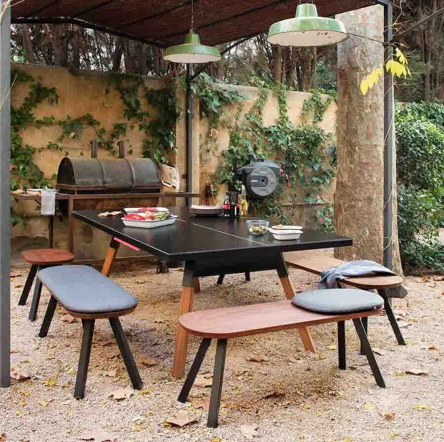 You And Me Outdoor Ping Pong Table