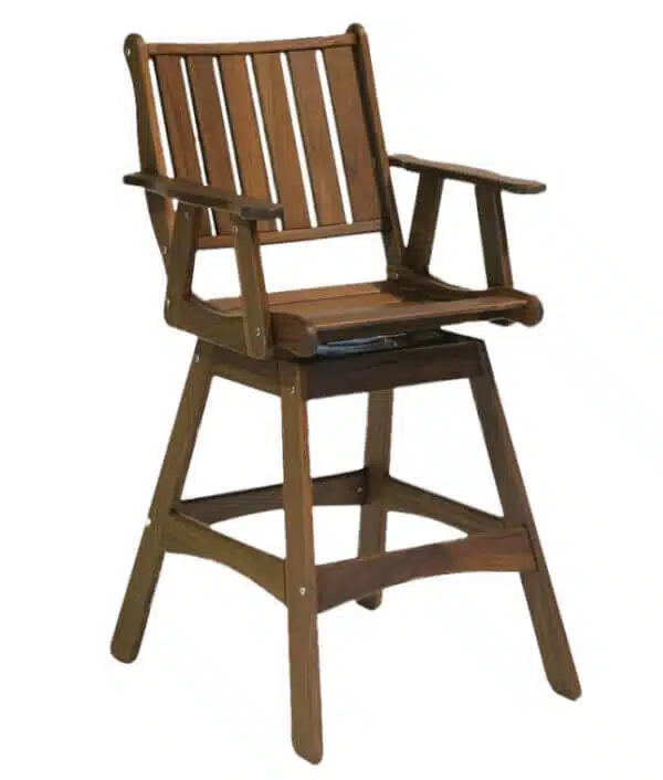 Integra Swivel High Dining Arm Chair