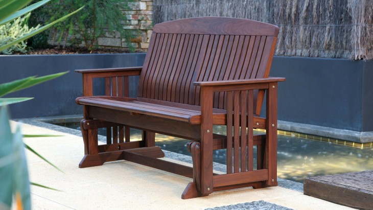 Heritage Lincoln Glider Bench