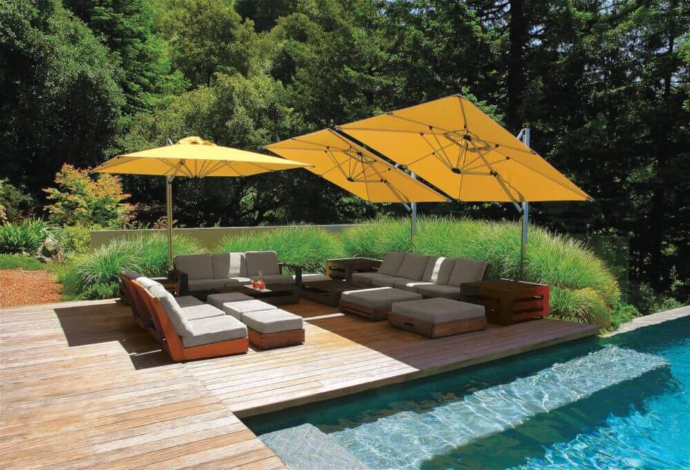 Shademaker Sirius 9' 9" Square Umbrella