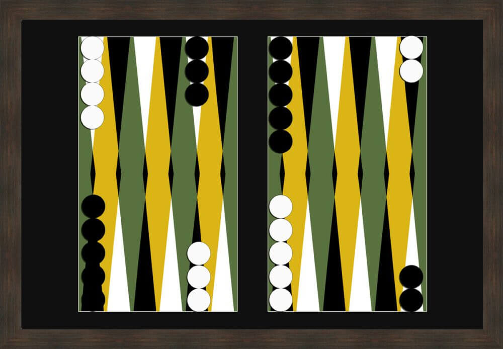66" x 44" Giant Wall Backgammon