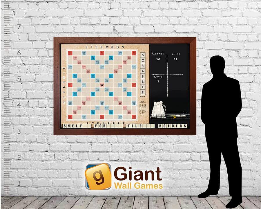 66" x 44" Giant Wall Backgammon