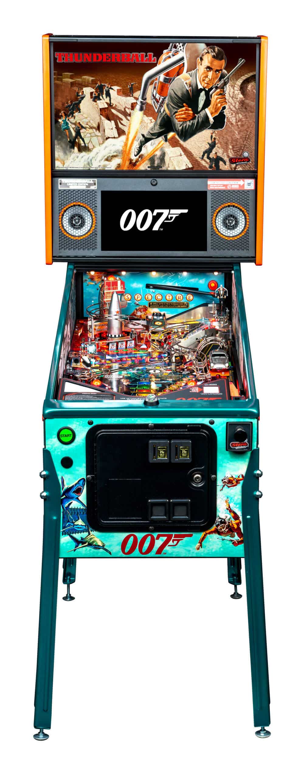 James Bond Thunderball Limited Edition Pinball