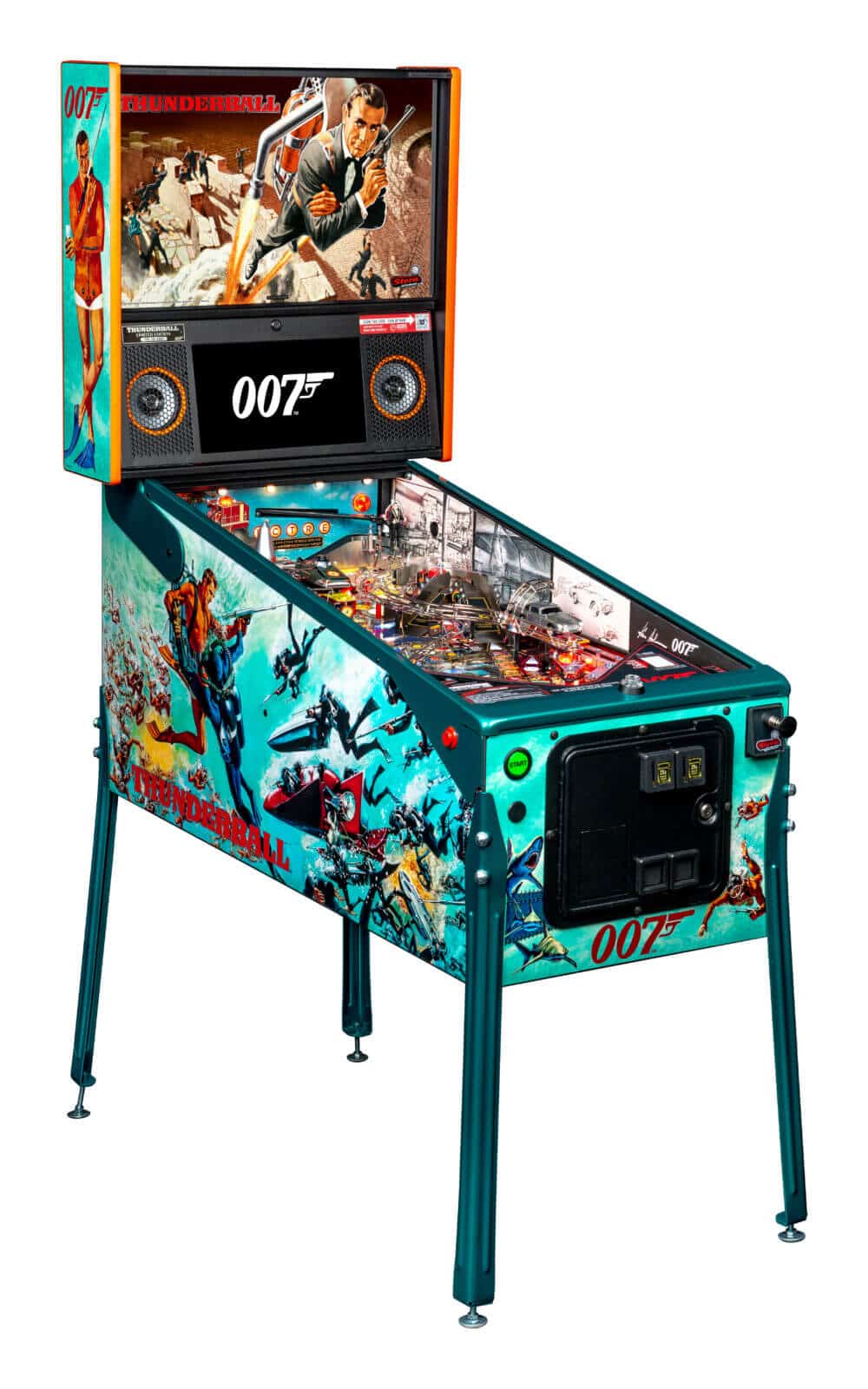 James Bond Thunderball Limited Edition Pinball