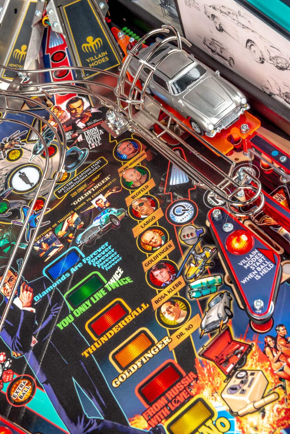 James Bond Thunderball Limited Edition Pinball