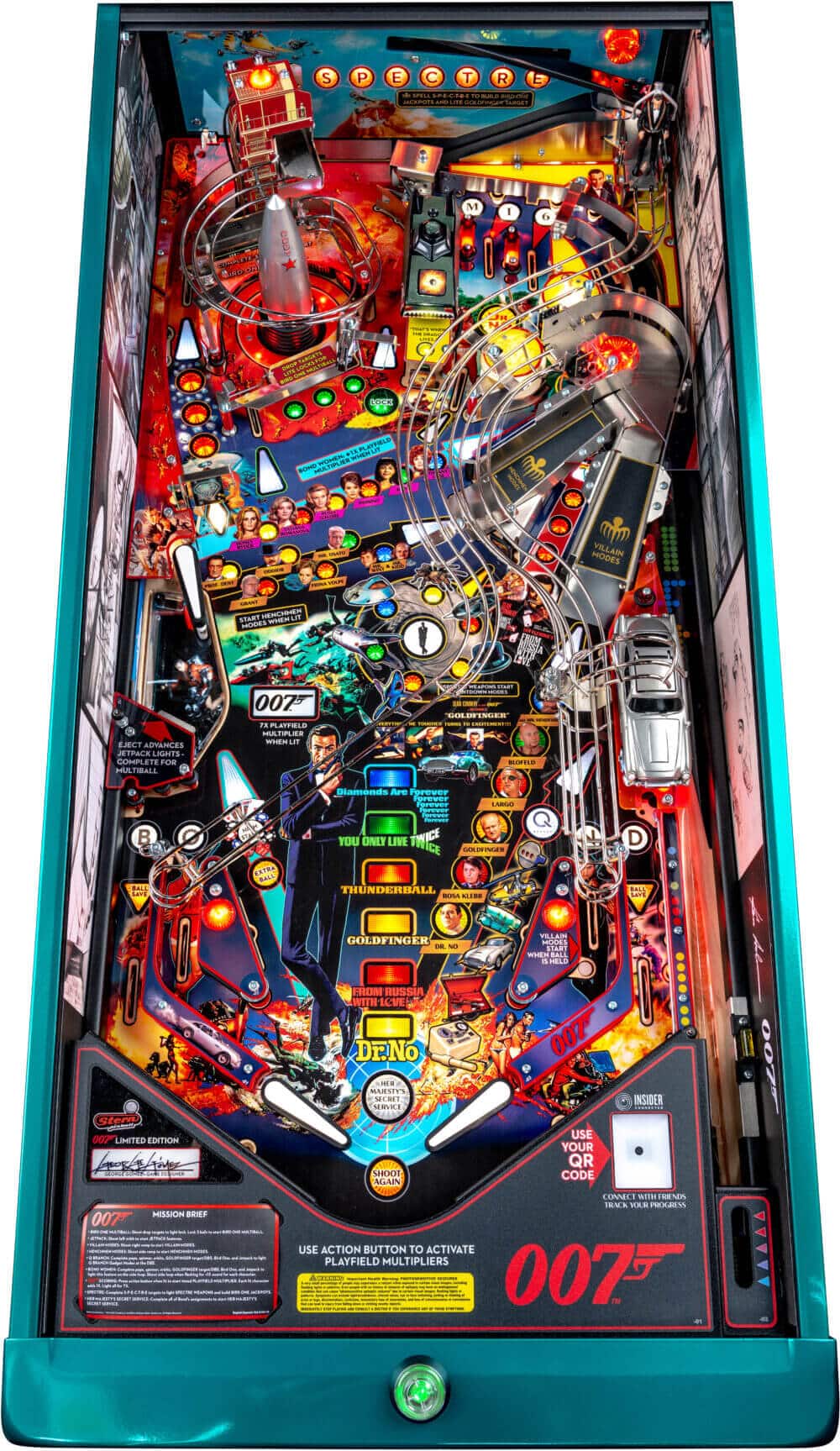James Bond Thunderball Limited Edition Pinball