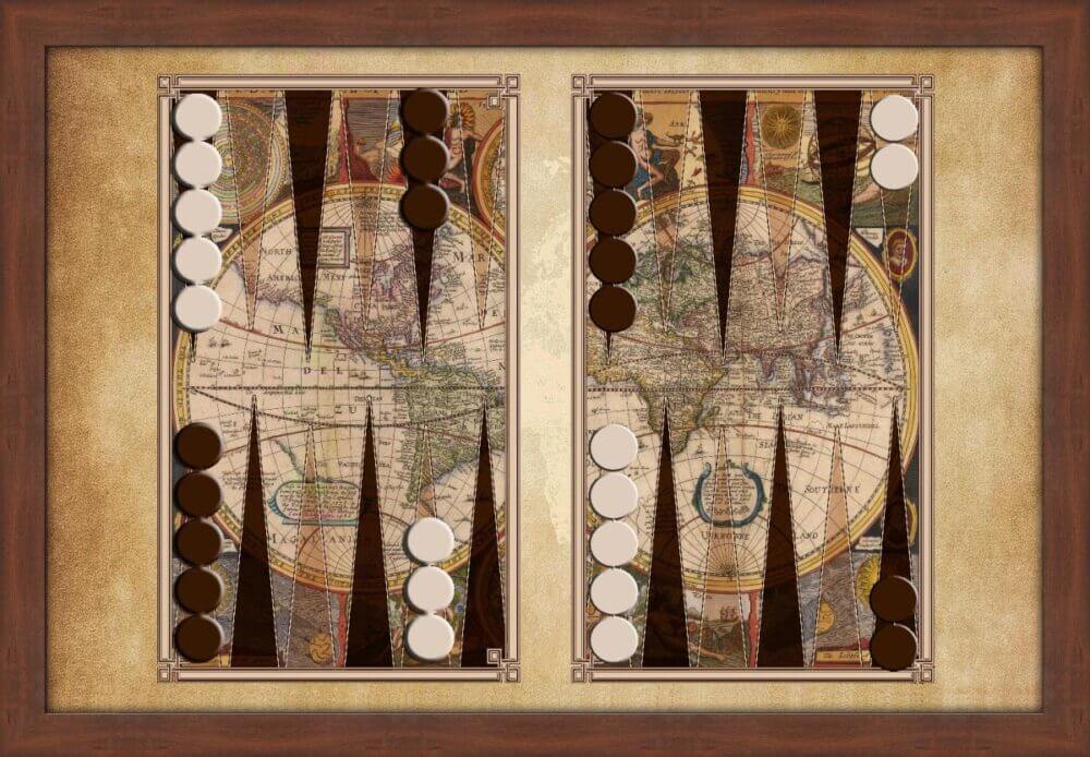 66" x 44" Giant Wall Backgammon