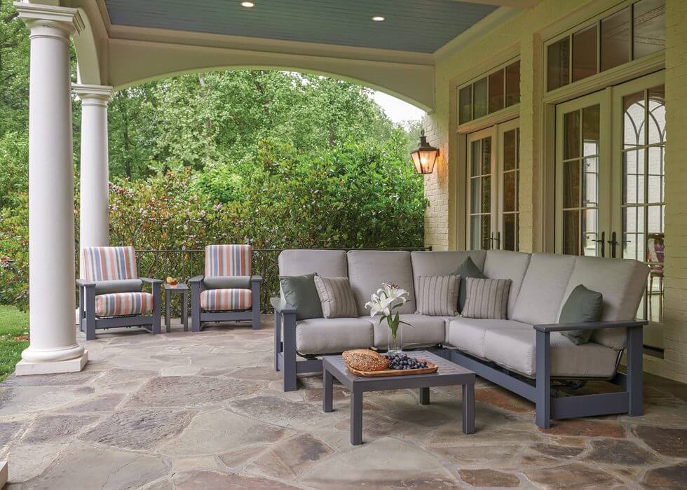 Leeward Motion Modular RHS Loveseat