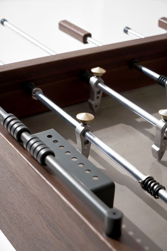 Mid-Cent Foosball Table Ebonized
