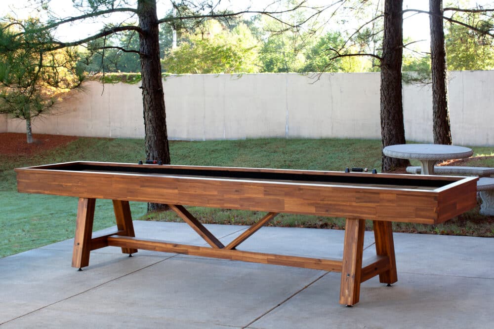 Emory Indoor Outdoor Shuffleboard Table