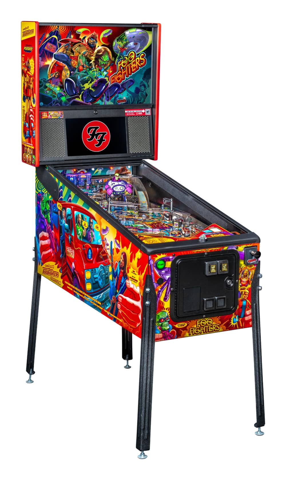 Foo Fighters Premium Edition Pinball Machine